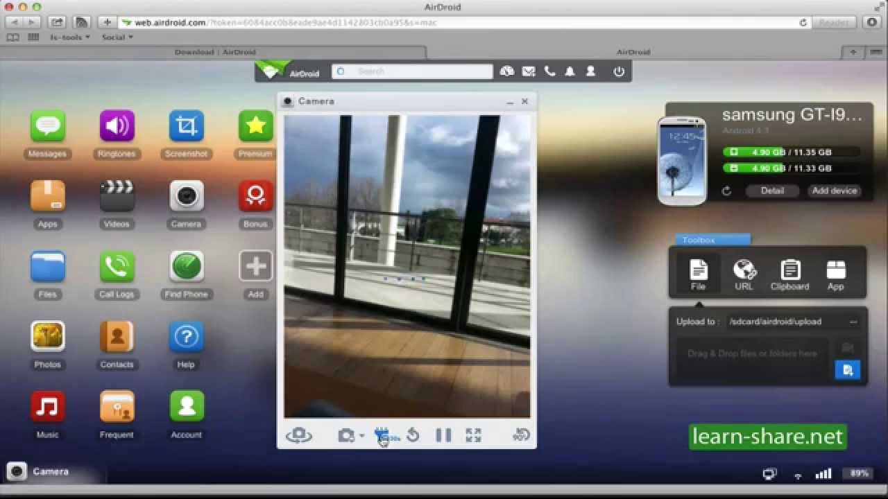 Photo of AirDroid App: An App to Control the Android Device From Your PC