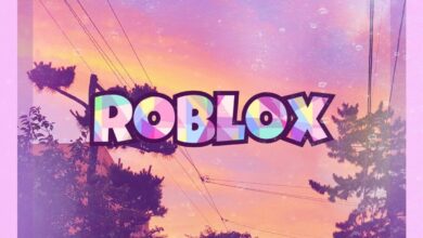 Photo of Purple Roblox Logo